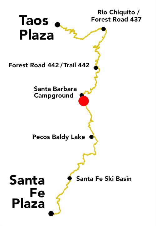 3-6 summary map, just before Santa Barbara