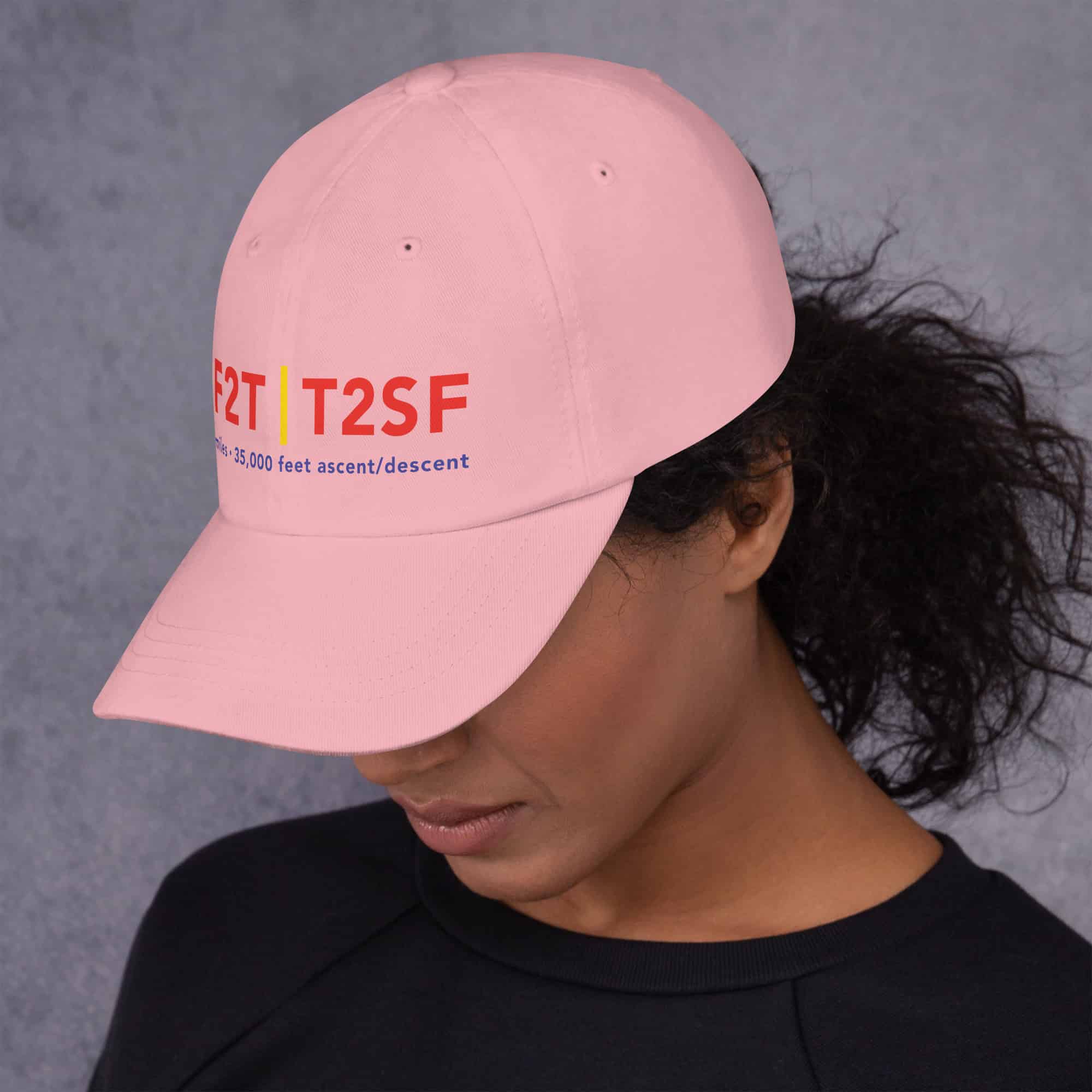 SF2T | T2SF - 132 miles, 35,000 feet ascent/descent hat - Image 5