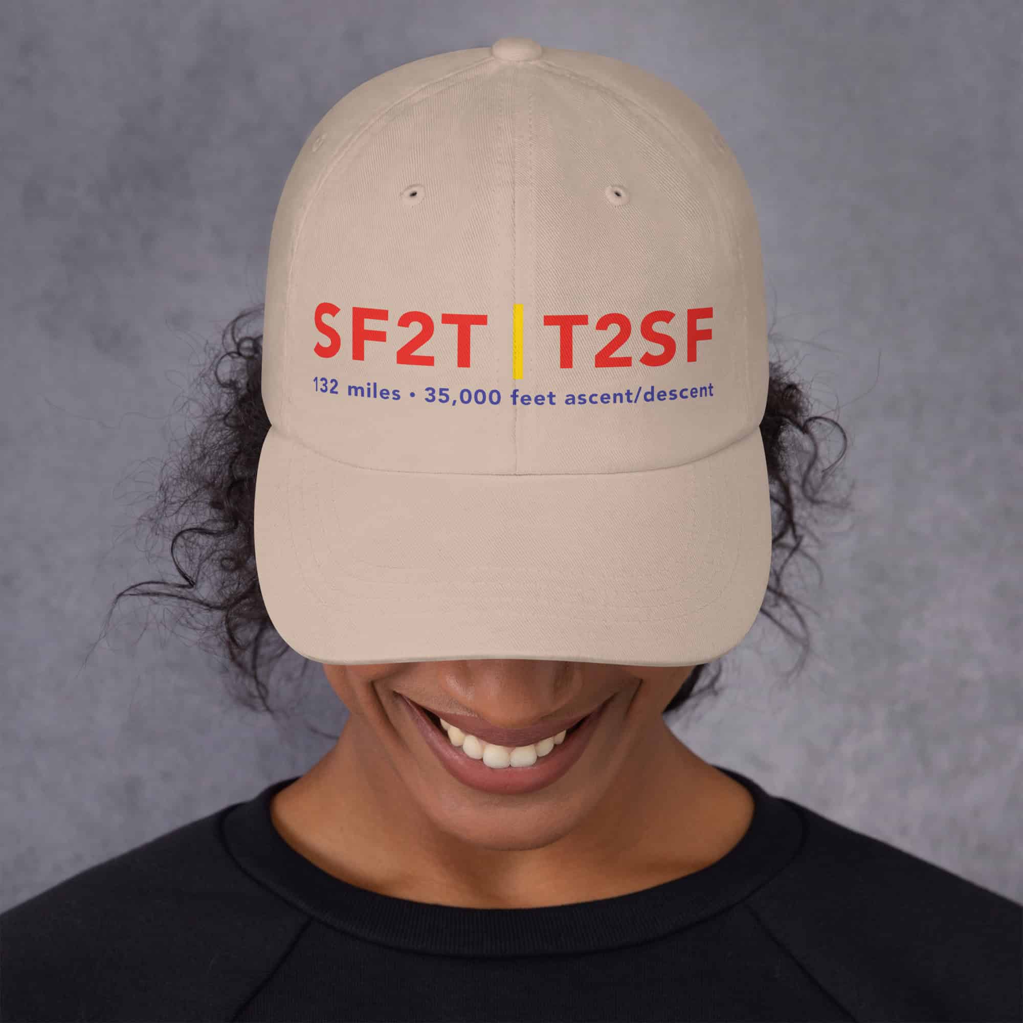 SF2T | T2SF - 132 miles, 35,000 feet ascent/descent hat