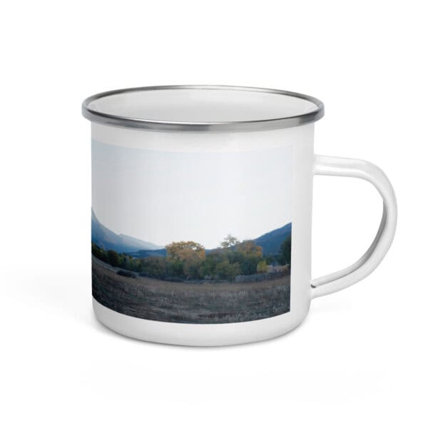 Kit Carson Road Enamel Mug - Image 2
