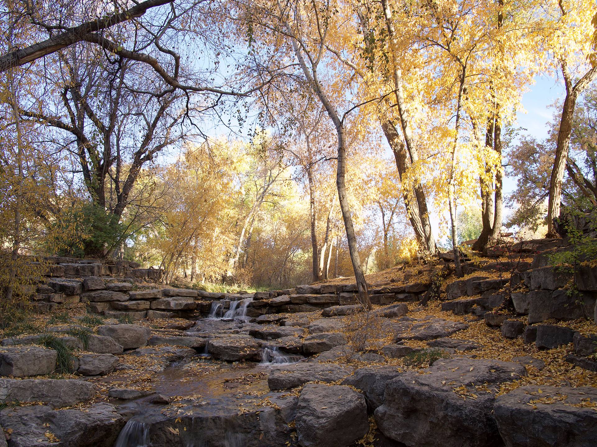 Enchanted Small Falls along the Santa Fe River Trail