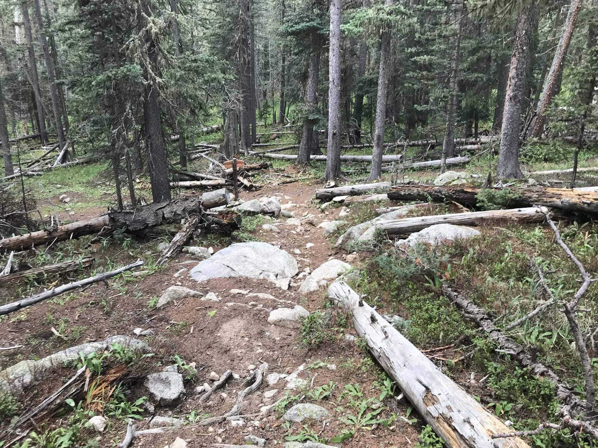 Lake Katherine in the Pecos Wilderness, Section 2-4